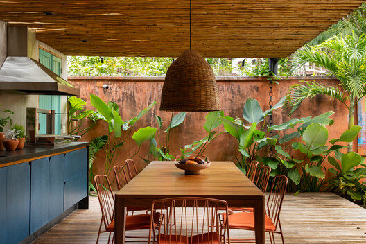 Caiçara House / Studio Carlito e Renata Pascucci - Interior Photography, Dining room, Wood, Chair