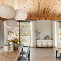 Casa Lago / More&Co - Fotografía interior, Casas, Fijación Vigas, Mesas, Iluminación, Sillas