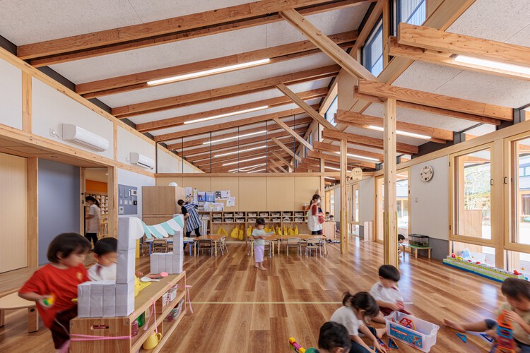 Kurashiki Central Hospital Miwa Nursery School / Nikken Sekkei - Interior Photography, Kindergarten