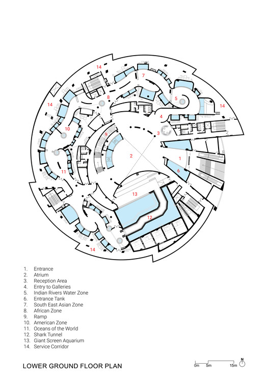 Aquatic Gallery / INI Design Studio Aquatic Gallery / INI Design Studio - Image 23 of 25