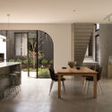 Shou Sugi Ban House / Sandy Anghie Architect - Interior Photography, Houses, Table, Chair, Lighting
