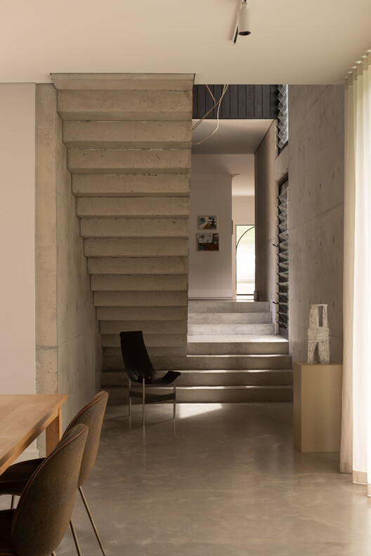 Shou Sugi Ban House / Sandy Anghie Architect - Interior Photography, Wood, Stairs