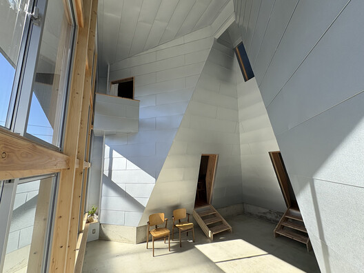 Pit garden in Passive House / D Environmental Design System Laboratory Pit garden in Passive House / D Environmental Design System Laboratory - Interior Photography, Wood