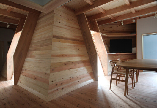 Pit garden in Passive House / D Environmental Design System Laboratory Pit garden in Passive House / D Environmental Design System Laboratory - Interior Photography, Wood