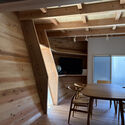 Pit garden in Passive House / D Environmental Design System Laboratory - Interior Photography, Houses, Beam, Lighting