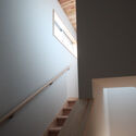 Pit garden in Passive House / D Environmental Design System Laboratory - Interior Photography, Houses, Stairs, Handrail