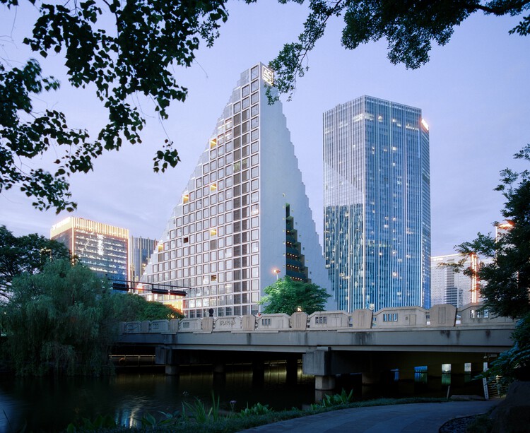 Hangzhou Prism / OMA - Exterior Photography, Commercial Architecture, Cityscape