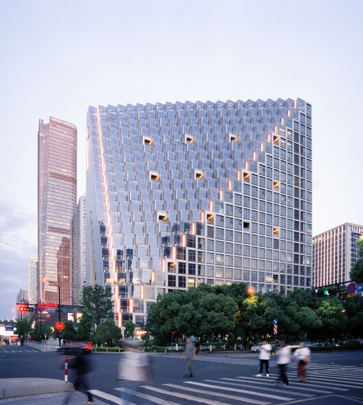Hangzhou Prism / OMA - Exterior Photography, Facade, Cityscape