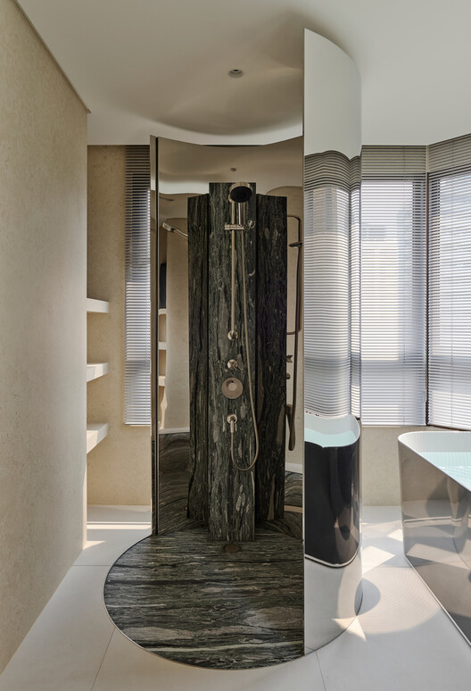 Curio Residence / Waterfrom Design - Interior Photography, Bathroom, Lighting, Glass