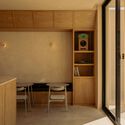 Residencias Estereo + Gamba café / Barde + vanVoltt - Fotografía interior, Madera, Vidrio