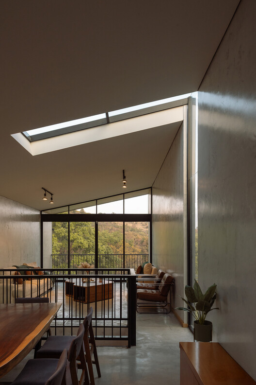 AE House / Taller Ezequiel Aguilar Martinez - Interior Photography, Glass