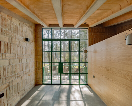 Casa Estudio F36 / Estudio Tecalli - Interior Photography, Wood, Glass