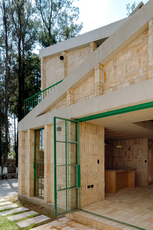 Casa Estudio F36 / Estudio Tecalli - Interior Photography, Wood, Door, Concrete
