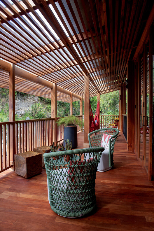 El Arca Residential Pavilion / Mallol - Interior Photography, Wood, Deck, Balcony