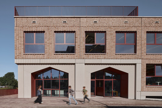 Xplore Agora School Amsterdam / Studio Ard Hoksbergen - Exterior Photography, Facade, Concrete