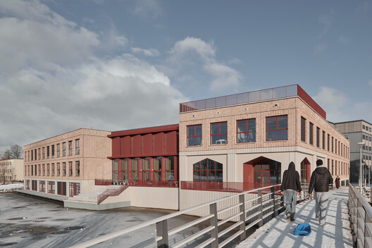Xplore Agora School Amsterdam / Studio Ard Hoksbergen - Exterior Photography, Facade, Concrete