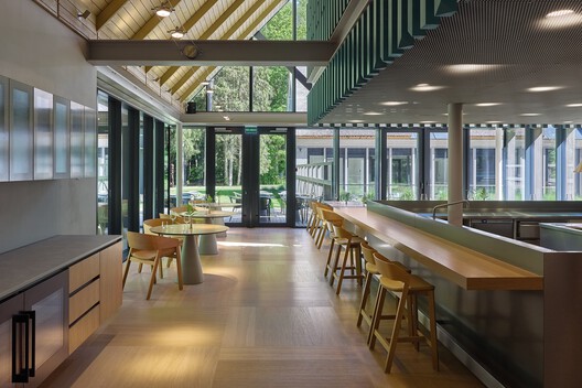 Guesthouse "Postal route" / Plazma Architecture Studio - Interior Photography, Dining room, Glass