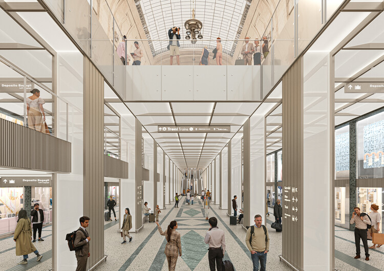 Park Reimagines the Interiors of Milano Centrale, Mussolini's Fascist-Era Rail Monument - Image 4 of 7