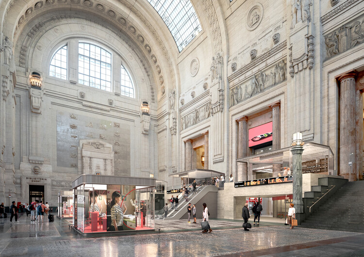 Park Reimagines the Interiors of Milano Centrale, Mussolini's Fascist-Era Rail Monument - Image 2 of 7