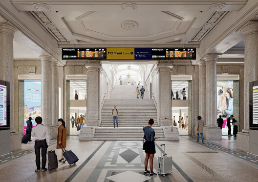 Park Reimagines the Interiors of Milano Centrale, Mussolini's Fascist-Era Rail Monument Park Reimagines the Interiors of Milano Centrale, Mussolini's Fascist-Era Rail Monument - Image 3 of 7