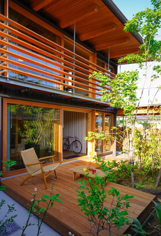 Machikado Project in Toyama / Plan 21 - Interior Photography, Wood, Balcony, Deck