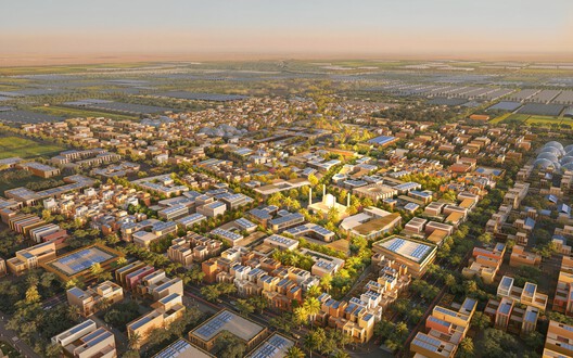 Foster + Partners Reveals Agricultural City Master Plan in Southern Oman - Image 1 of 7
