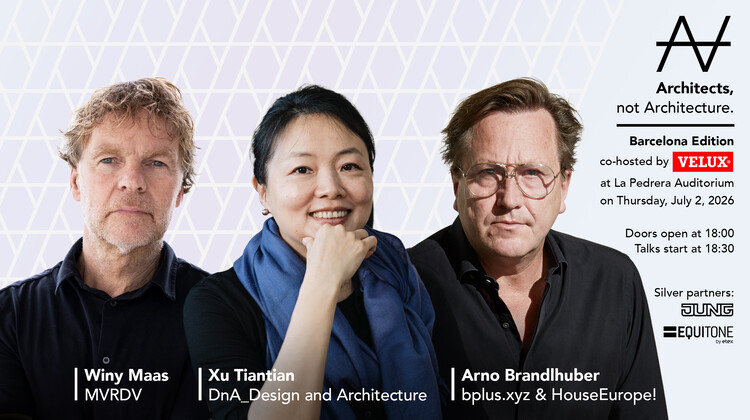 Architects, not Architecture. | Barcelona Edition 2026 - Image 1 of 1