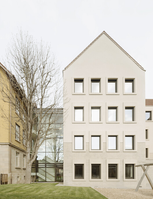 Educational Center with an Adult Education School, Music School and Kindergarten  / Bez+Kock Architekten - Exterior Photography, Facade