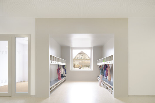 Educational Center with an Adult Education School, Music School and Kindergarten  / Bez+Kock Architekten - Interior Photography, Wood
