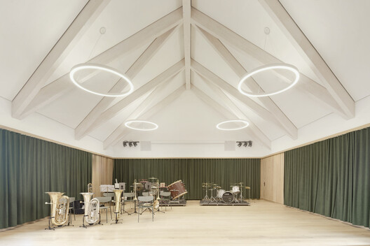Educational Center with an Adult Education School, Music School and Kindergarten  / Bez+Kock Architekten - Image 2 of 25