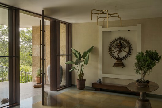 Sandstone House / 4Brick Studio - Interior Photography, Wood, Lighting, Glass, Chair