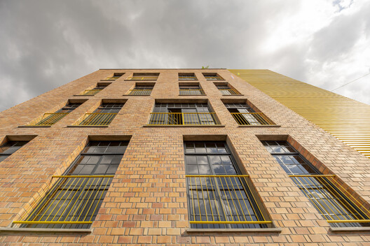 Brick Tower Mixed Use Building / ASA Studio - Interior Photography, Facade, Brick, Glass
