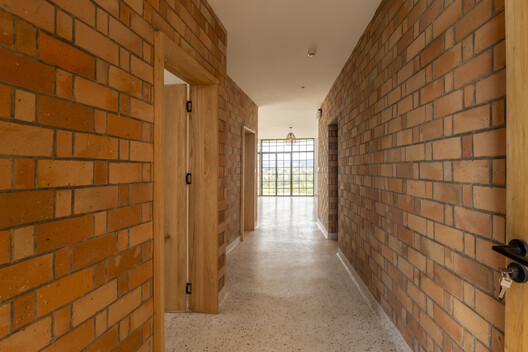 Brick Tower Mixed Use Building / ASA Studio - Interior Photography, Wood, Brick