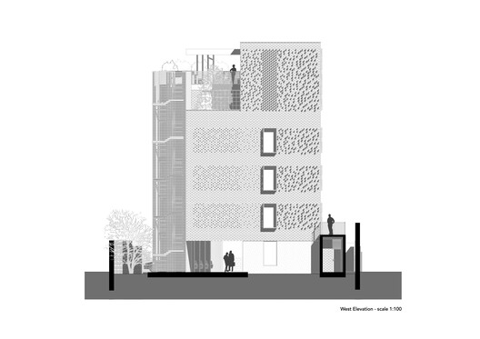 Brick Tower Mixed Use Building / ASA Studio - Image 27 of 28