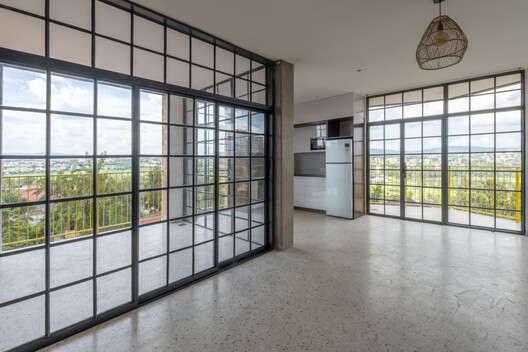 Brick Tower Mixed Use Building / ASA Studio - Interior Photography, Glass