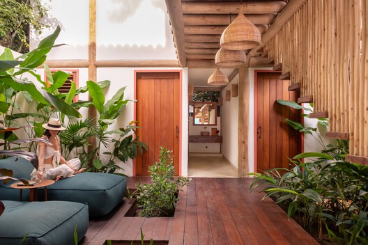 Jangada House / W.A.M.V Architecture Jangada House / W.A.M.V Architecture - Interior Photography, Living Room, Wood, Balcony