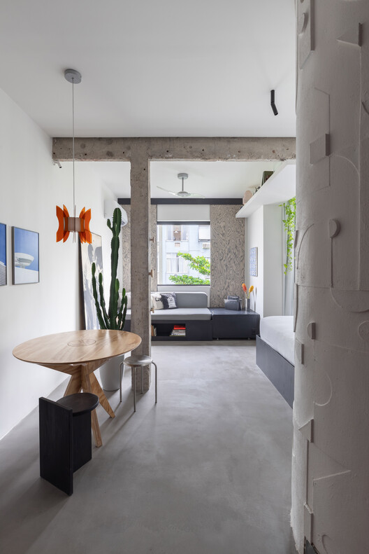 The Apartment That Began with a Tile / Atelier Glushkó - Interior Photography, Wood, Lighting, Chair, Concrete