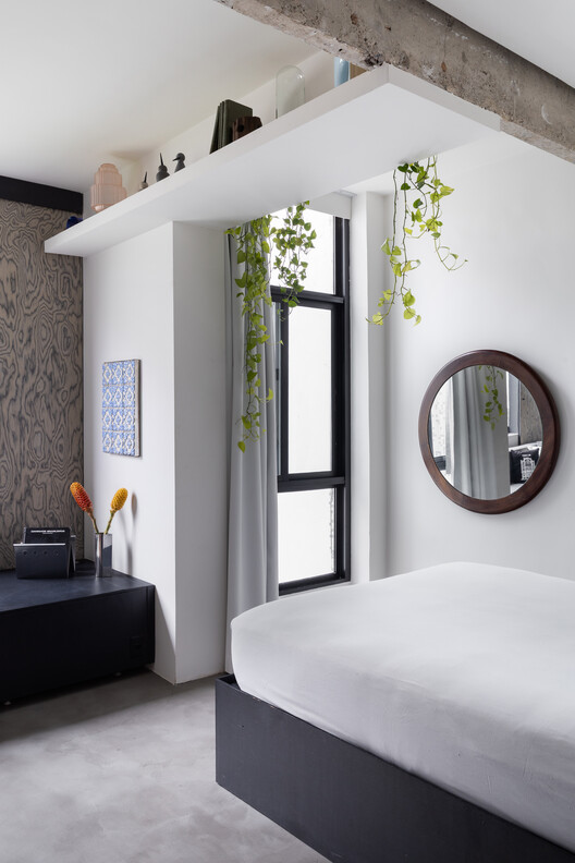 The Apartment That Began with a Tile / Atelier Glushkó - Interior Photography, Wood, Lighting, Bedroom, Bed