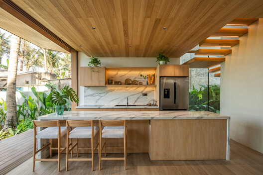 The TH Villa Hoi An / 85 Design - Interior Photography, Kitchen, Wood, Countertop