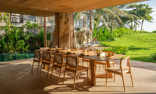 The TH Villa Hoi An / 85 Design - Interior Photography, Dining room, Wood, Chair
