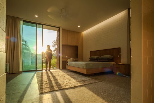 Anjung House / Eleena Jamil Architect - Interior Photography, Bedroom, Lighting, Bed