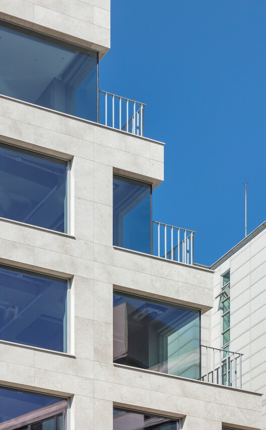 YP Building / Simplex Architecture - Exterior Photography, Facade, Balcony, Concrete