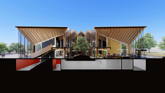 BIG Reveals New Images of the National Juneteenth Museum Ahead of Construction in Fort Worth, Texas - Image 13 of 31