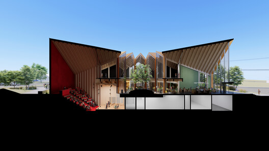 BIG Reveals New Images of the National Juneteenth Museum Ahead of Construction in Fort Worth, Texas - Image 12 of 31