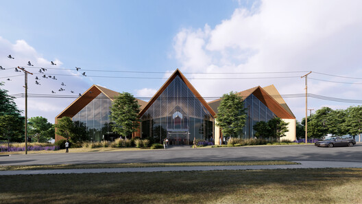 BIG Reveals New Images of the National Juneteenth Museum Ahead of Construction in Fort Worth, Texas - Image 3 of 31