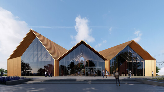BIG Reveals New Images of the National Juneteenth Museum Ahead of Construction in Fort Worth, Texas - Image 18 of 31
