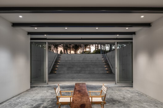 Watermill Artist Residence / Roger Ferris + Partners - Interior Photography, Wood, Concrete