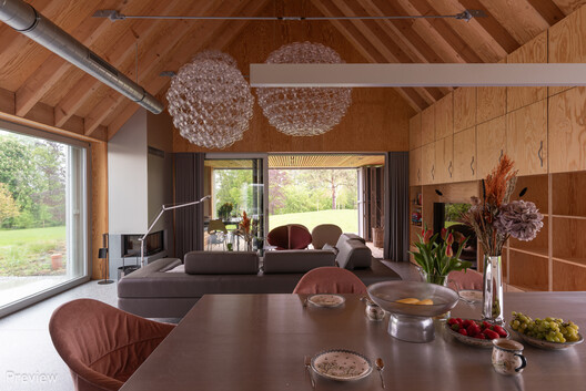 Lake house / Ultra Architects - Interior Photography, Wood, Beam