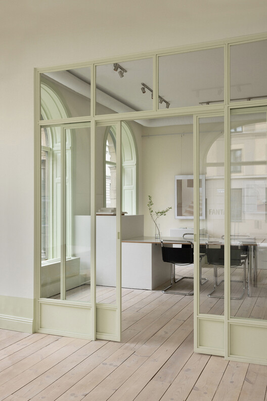 Fantastic Frank Stockholm Showroom / ASKA - Interior Photography, Lighting, Glass, Door, Chair