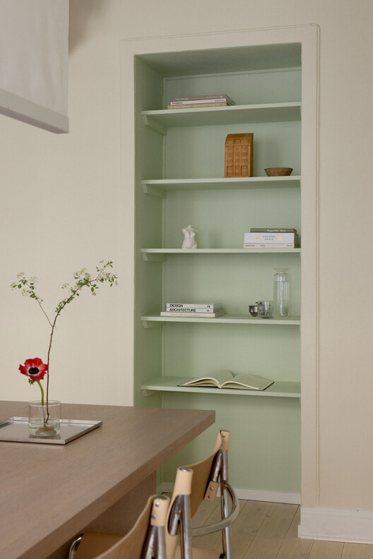 Fantastic Frank Stockholm Showroom / ASKA - Interior Photography, Closet, Shelving, Wood